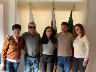 Durante a cerimónia de tomada de posse, os novos elementos da Direção da Delegação do Porto pousaram para a fotografia juntamente com a Presidente da MAR.